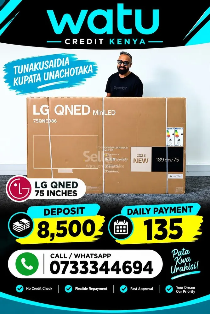 LG 75 inch smart tv 