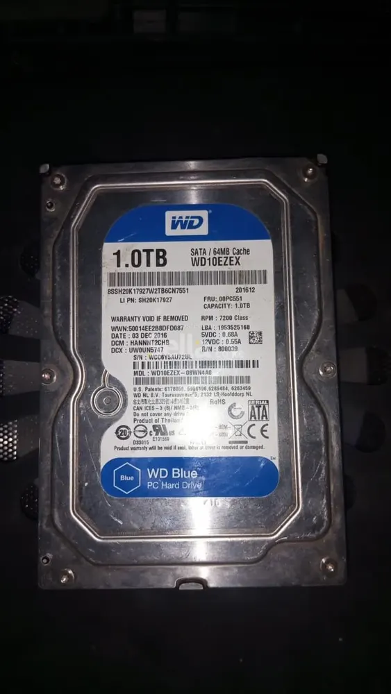 Western Digital 1TB Hard Drive