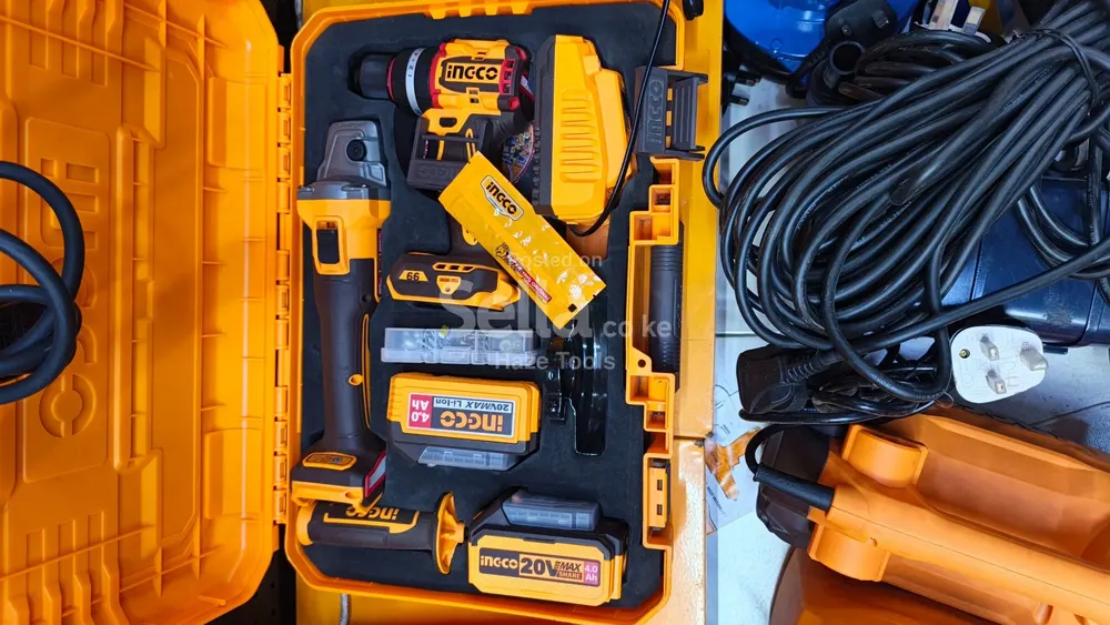 Drill grinder combo