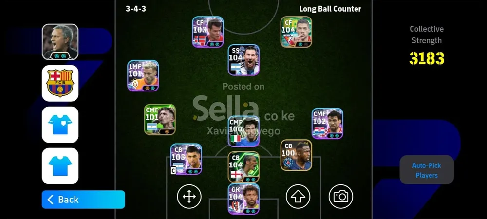 Efootball account 