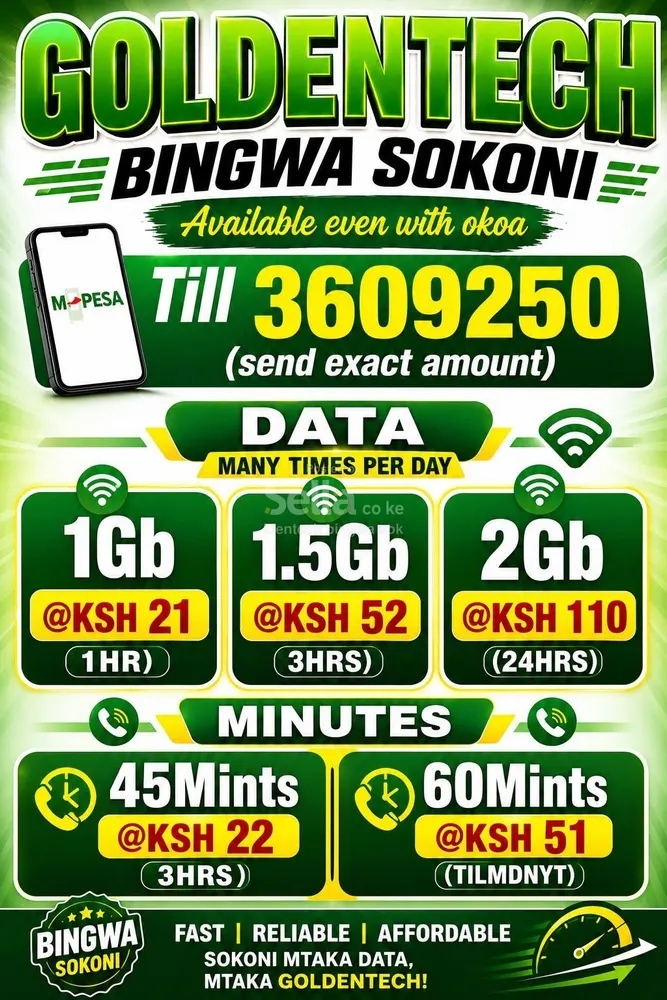 Data bundle even with unpaid okoa