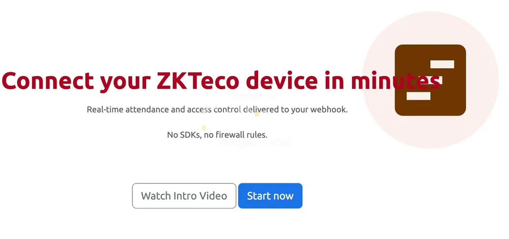 Connect ZKTeco biometric devices to any Software