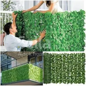 Artificial Balcony Fence 3M Long – Privacy Screen & Decorative Greenery Panel