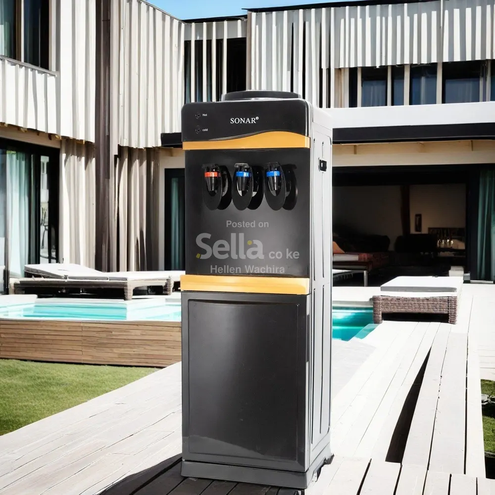 🔥Black b7c Sonar 3 taps hot,normal and cold dispenser 
