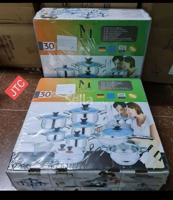 Marwa 30pcs cookware set (Induction enabled)