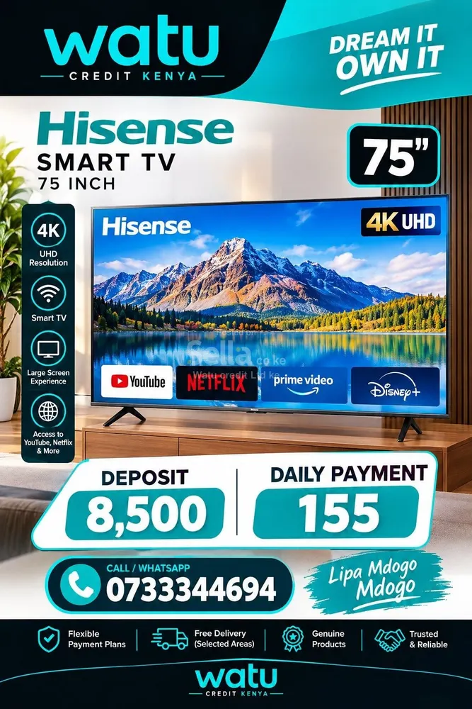 Hisense 75 inch smart tv 