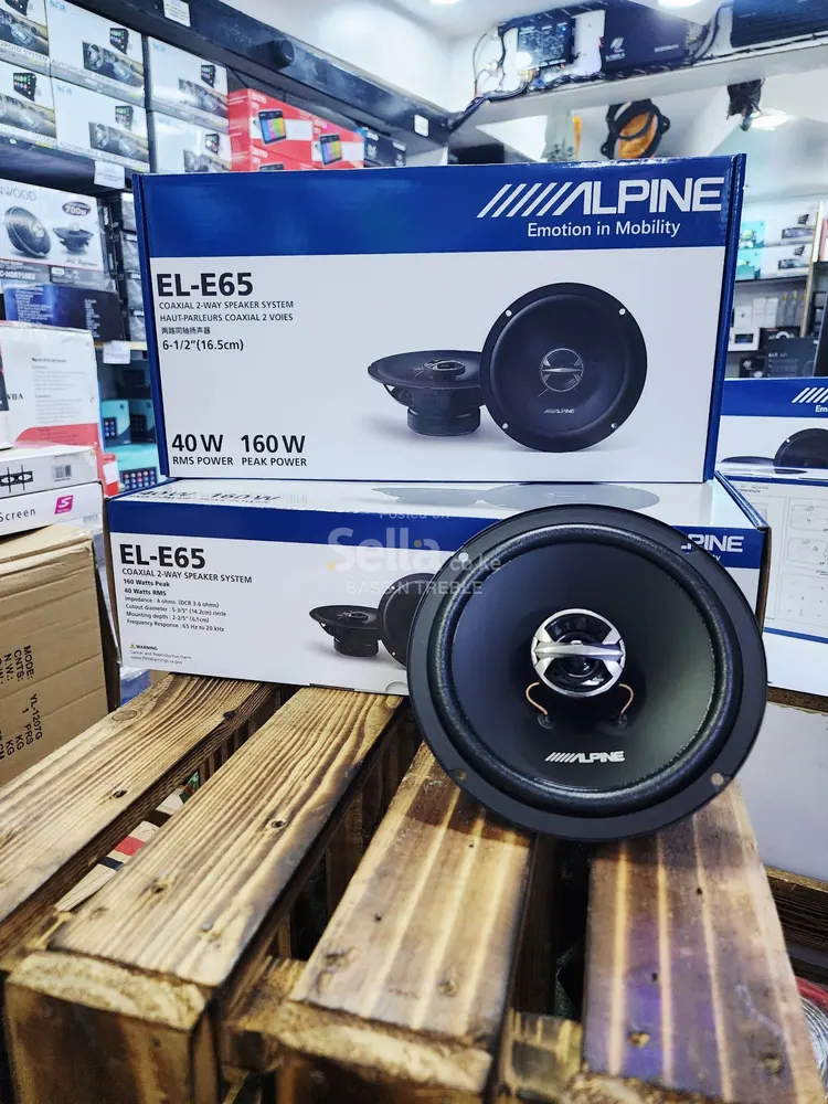 Alpine coaxial speakers 