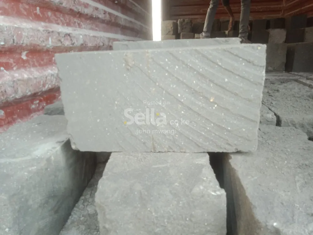 Machine cut stones 