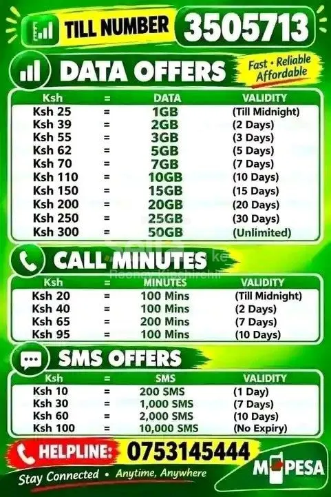 Data bundles 