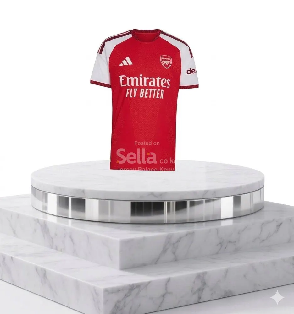Original Authentic Player Version Arsenal FC Adidas Home Jersey Red - Official Football Kit Season 26/27