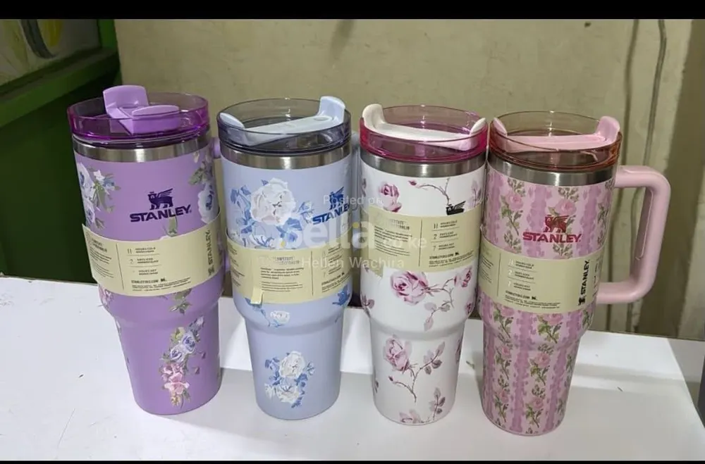 *Floral Stanley Cups(1.183ltrs