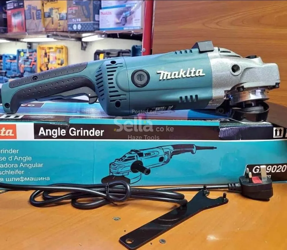 9" angle grinder