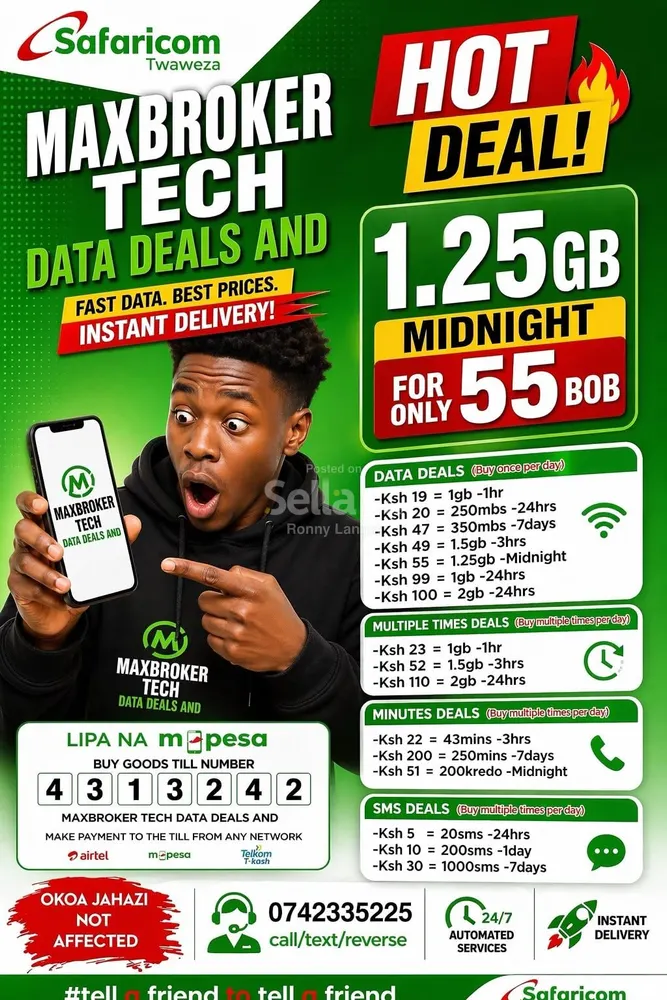 Buy data with or without okoa