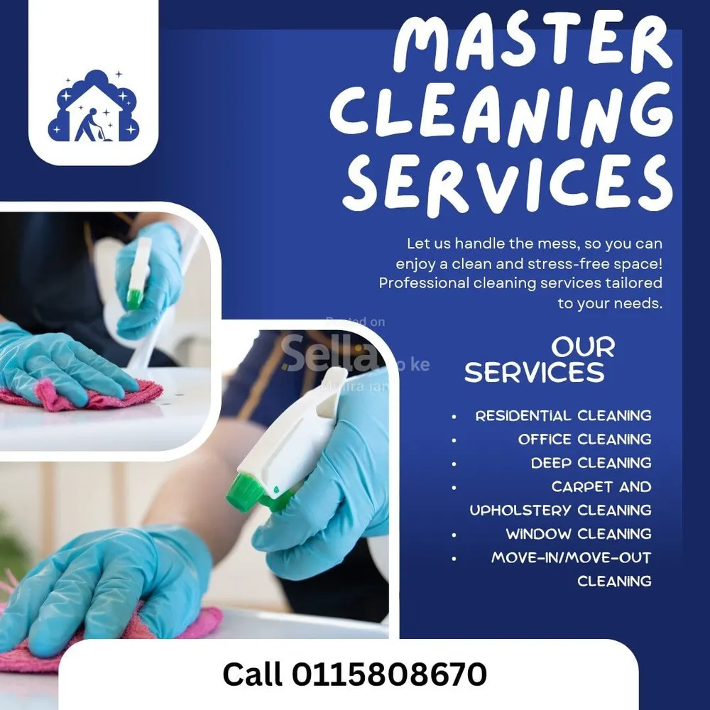 Professional cleaning services 