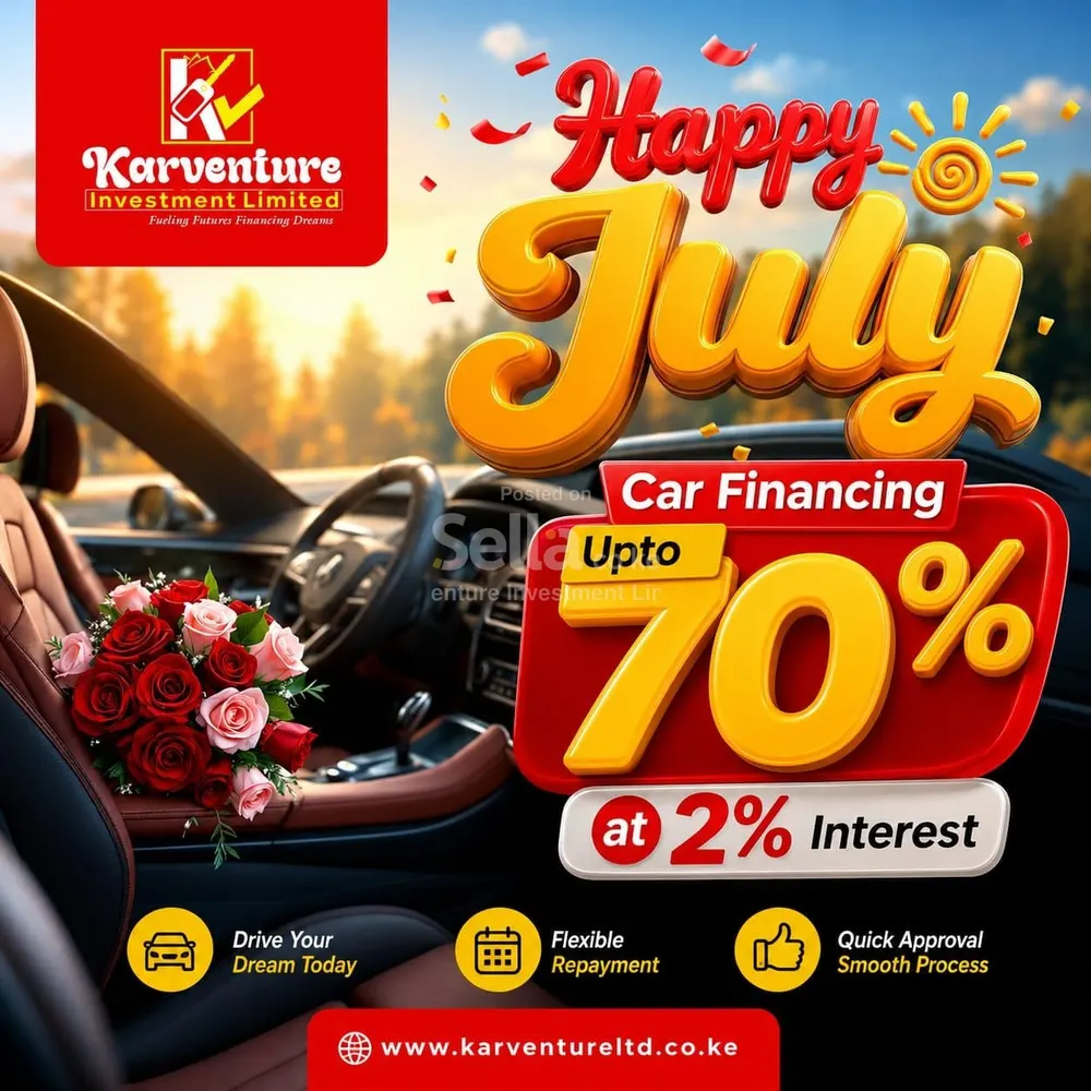 Upto 70% Car Financing - upto 36 months 