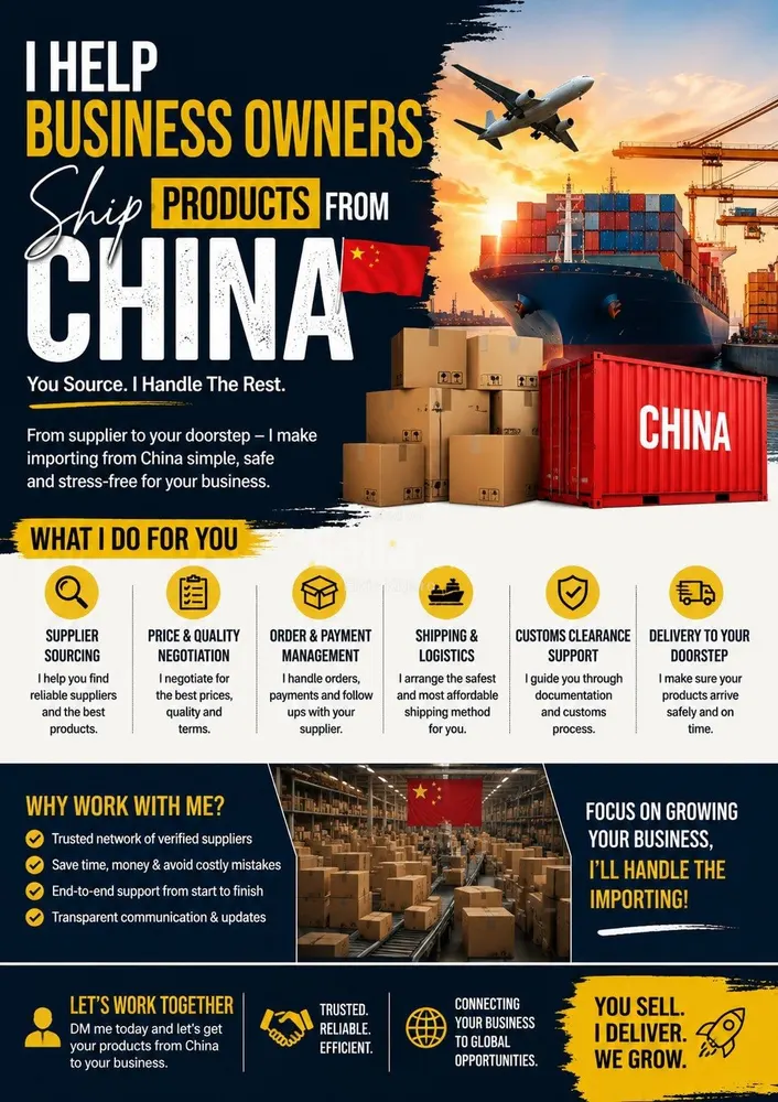 Source/Ship Products from China
