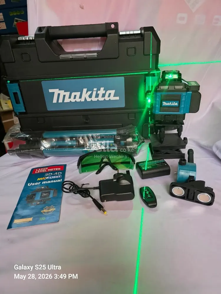 Makita laser level 6lines with tripod stand 