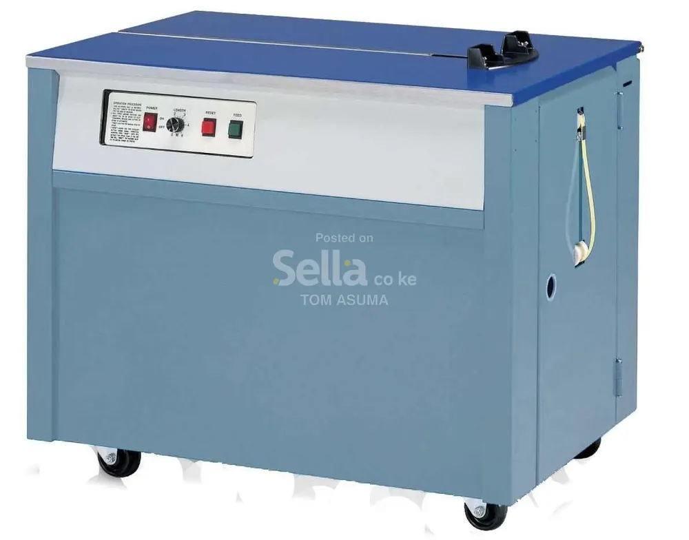 SEMI AUTOMATIC BOX STRAPPING MACHINE 