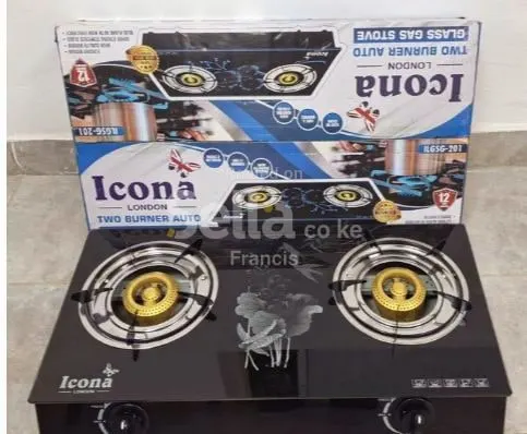 Icona London two burner gas cooker 