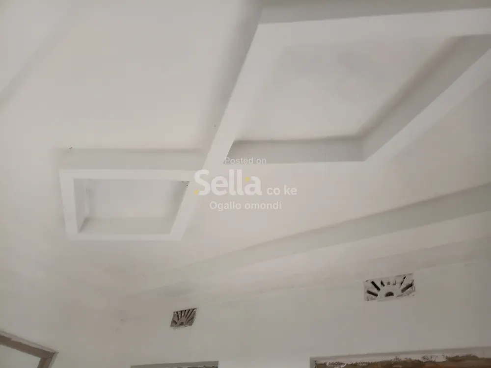 Gypsum installation