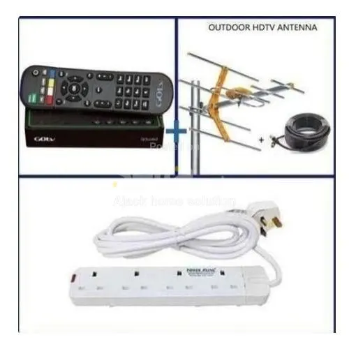 Gotv Decoder + Antenna + A Free Extension