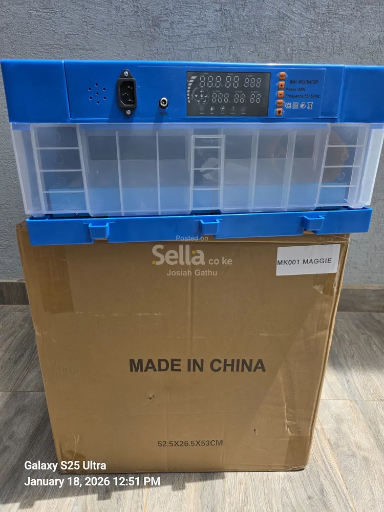 Automatic eggs incubator AC/DC 64eggs