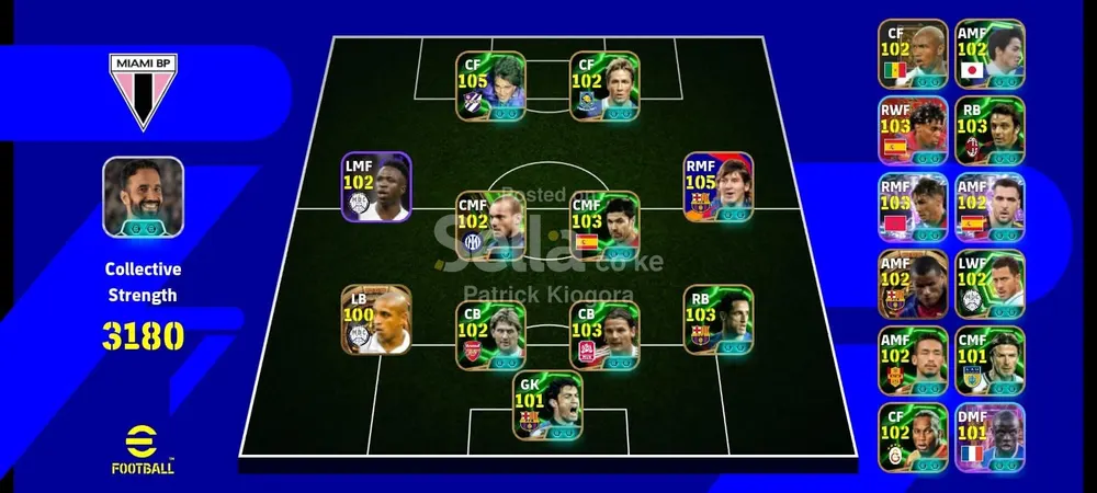 Efootball account 