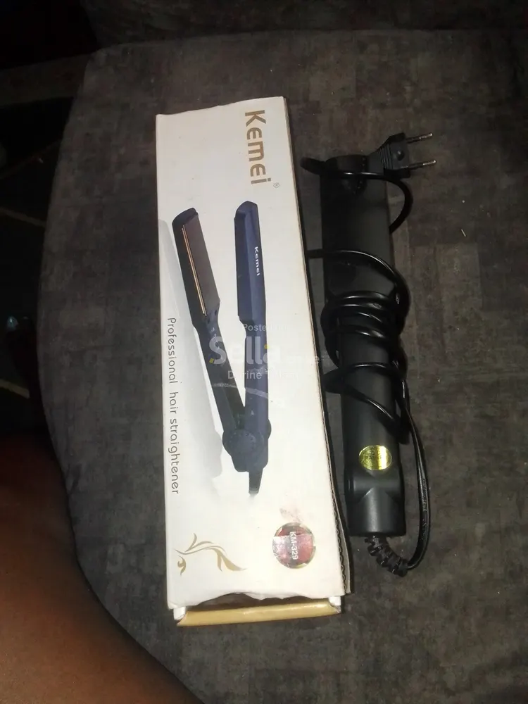 Flat iron for hair and wig