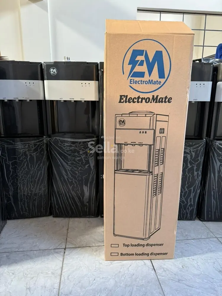 Electromate top load 3 taps standing dispenser