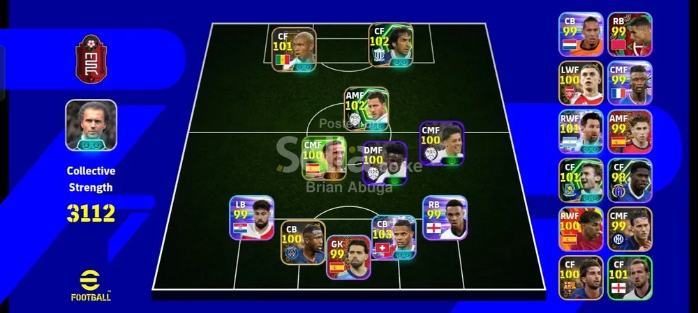 Efootball account 