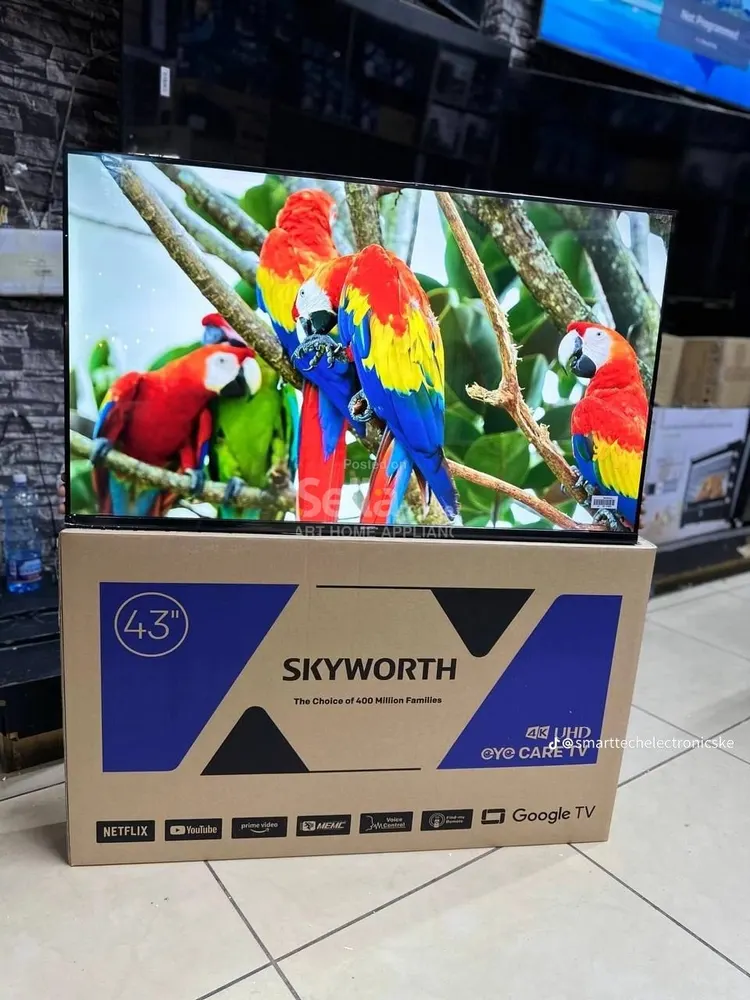 SKYWORTH 43" CLEAR UHD TV - 11,500