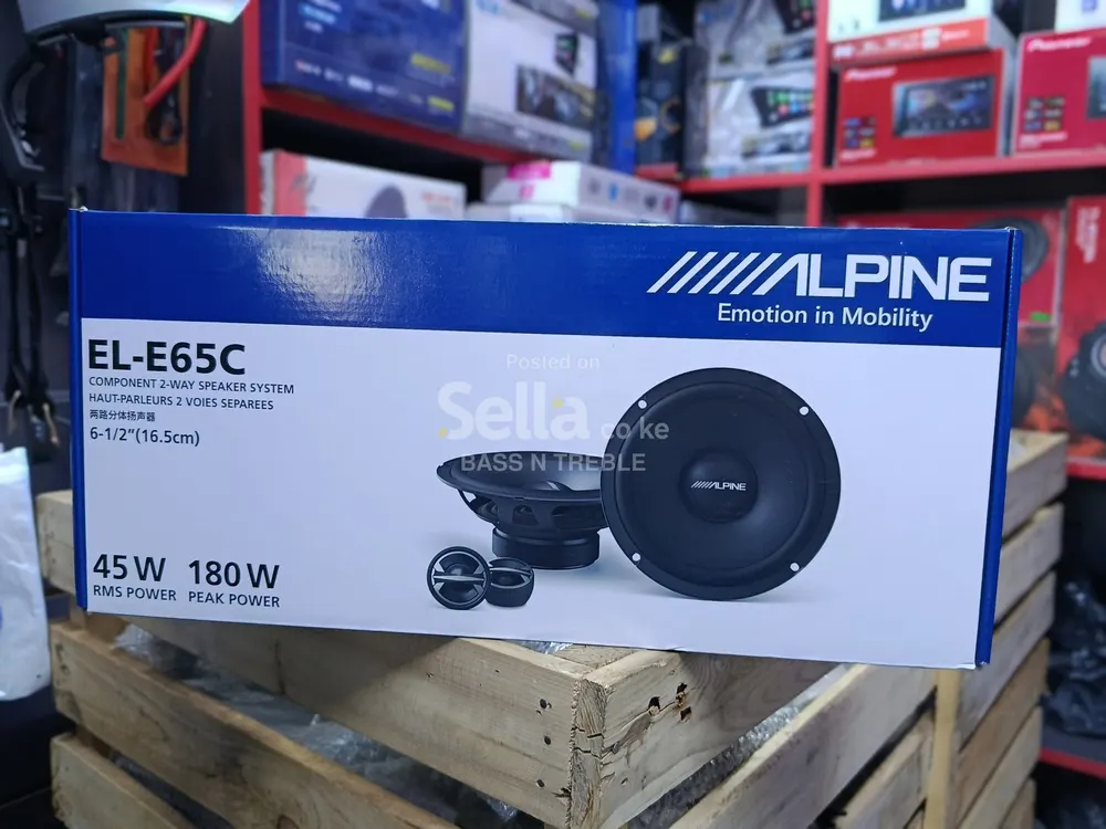 ALPINE COMPONENTS SPEAKERS 