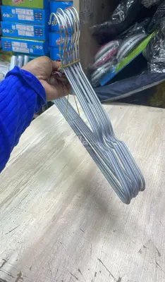 10pcs non slip stainless steel Hangers