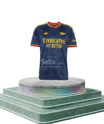 Authentic Player Version Original Arsenal FC Official Navy Blue Jersey - Emirates Fly Better Season 26/27