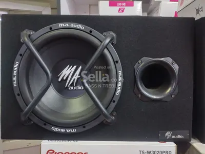MA Audio 12" powered boot Subwoofer 