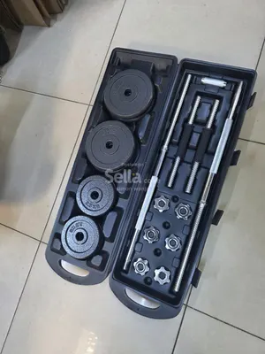 50kgs iron cast dumbells