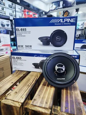 Alpine coaxial speakers 