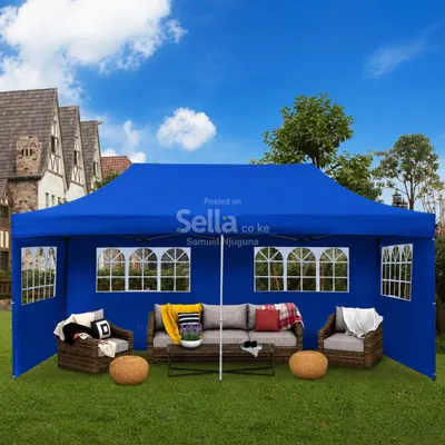 3x6 Meters Canopy Tent Gazebo with Windows ⛺🤍