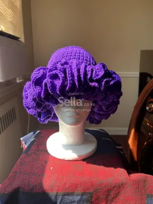 Ruffle hat crochet 