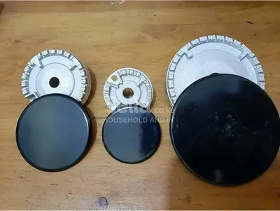 Cooker burners cups and base 