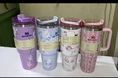 *Floral Stanley Cups(1.183ltrs