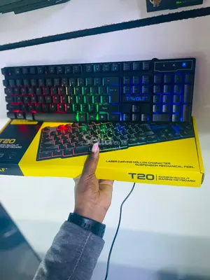 TWOLF T20 104-Keys Optical RGB backlight keyboard 