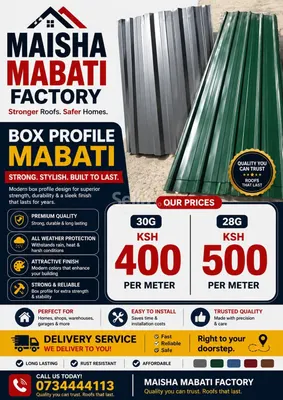 Maisha Mabati Factory – Quality Roofing Sheets at Factory Prices