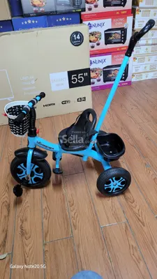 Kids tricycle with push 2years to 3 year