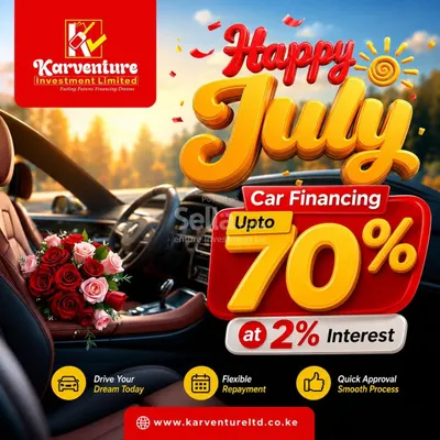 Upto 70% Car Financing - upto 36 months 