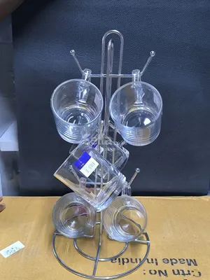 Glass mugs