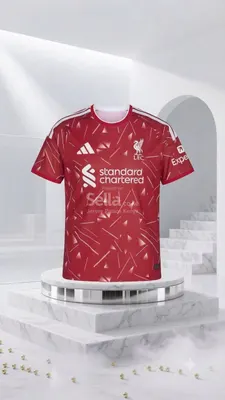 Original Authentic Player Version Season 26/27Liverpool FC Red Patterned Jersey - Standard Chartered