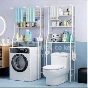 Toilet/washing machine rack 