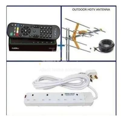 Gotv Decoder + Antenna + A Free Extension
