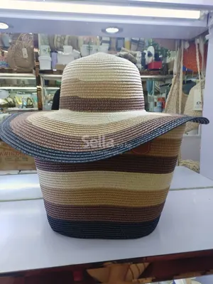 Elegant 2-Piece Straw Beach Bag & Sun Hat Set | Summer Vacation Collection
